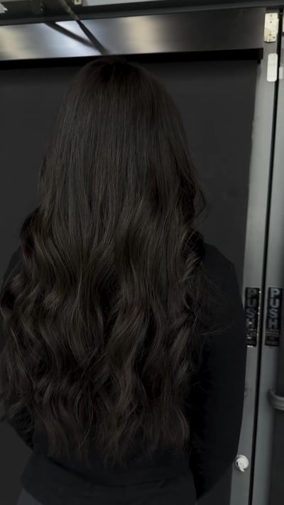 Lesley's Stunning 3-Row Beaded Weft Transformation - hair service