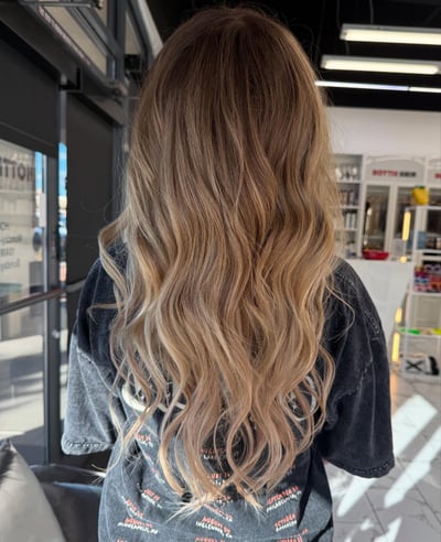 Spring Ready Blonde Transformation with Extensions - hair service
