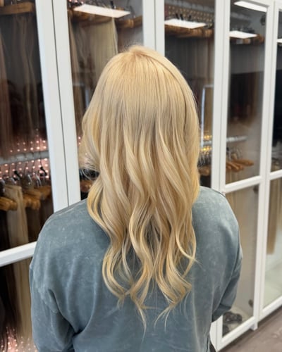 Soft Butter Blonde Transformation - hair service