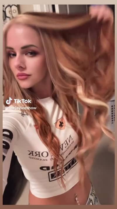 Custom Colored Mini Weft Extensions - 24 Inch Blonde Hair Extensions