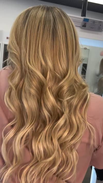 Dramatic Foiled Highlights - After