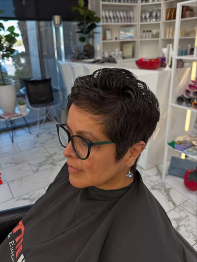 Cute Little Pixie Cut 🩷 - hair service