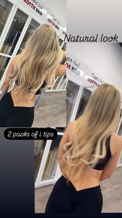 Lightweight Extensions for Fine Hair - hair service