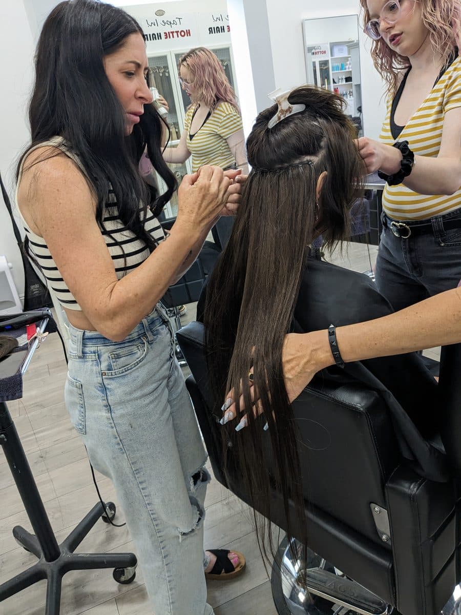 How Weft Hair Extensions Are Installed: Beaded, Hand-Tied & Sew-In (2026)