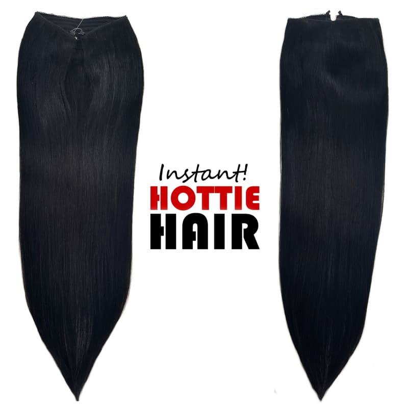 24” Instant (Halo) Hair Extensions 150g — #1