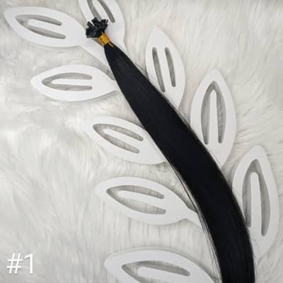 20" Russian Remy K-Tip Hair Extensions – Free Color Match - Same-Day Install Las Vegas
