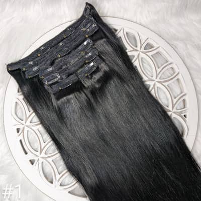 22" Indian Remy Clip In Hair Extensions 160g – Try On Free Las Vegas