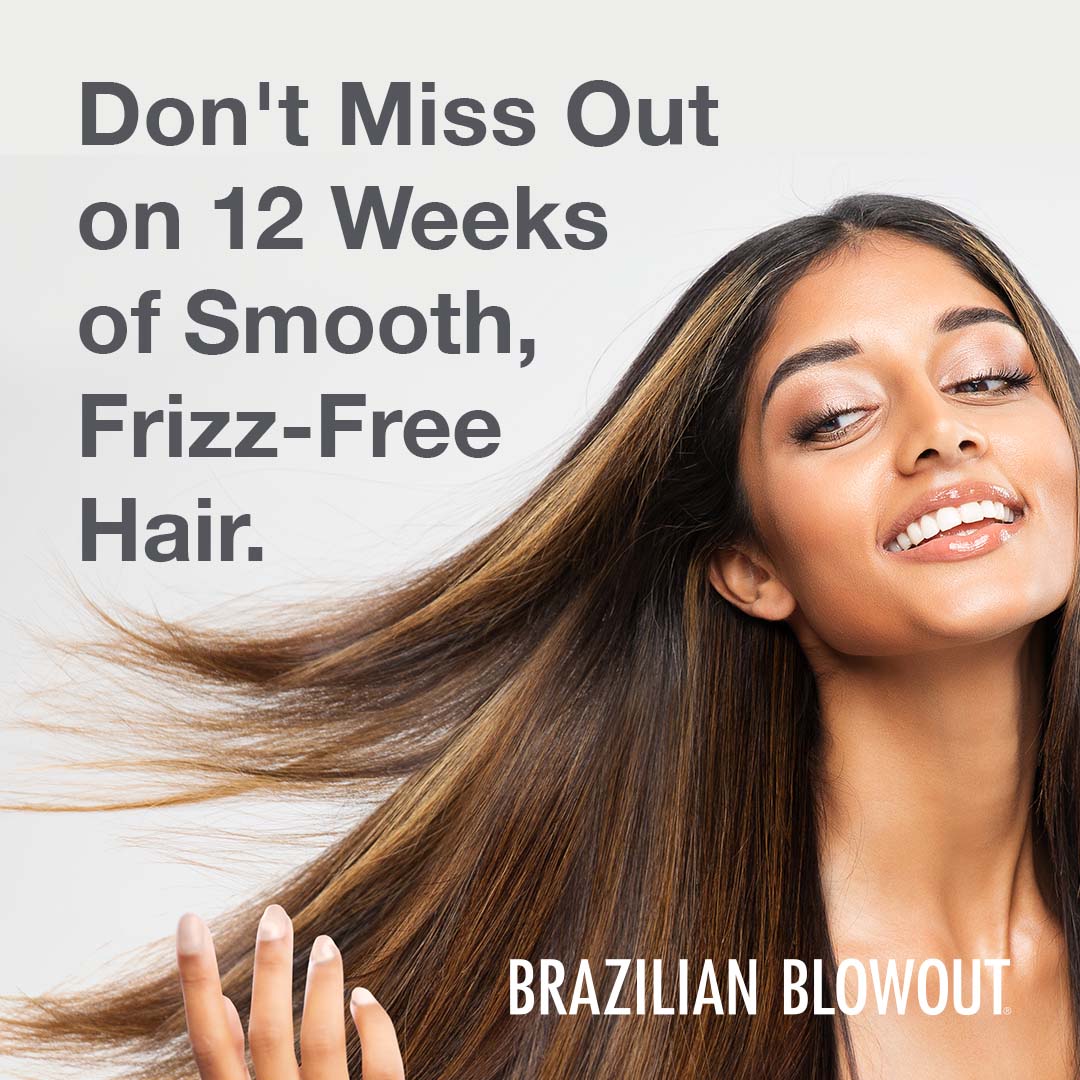 Brazilian Blowout results at Hottie Hair Las Vegas