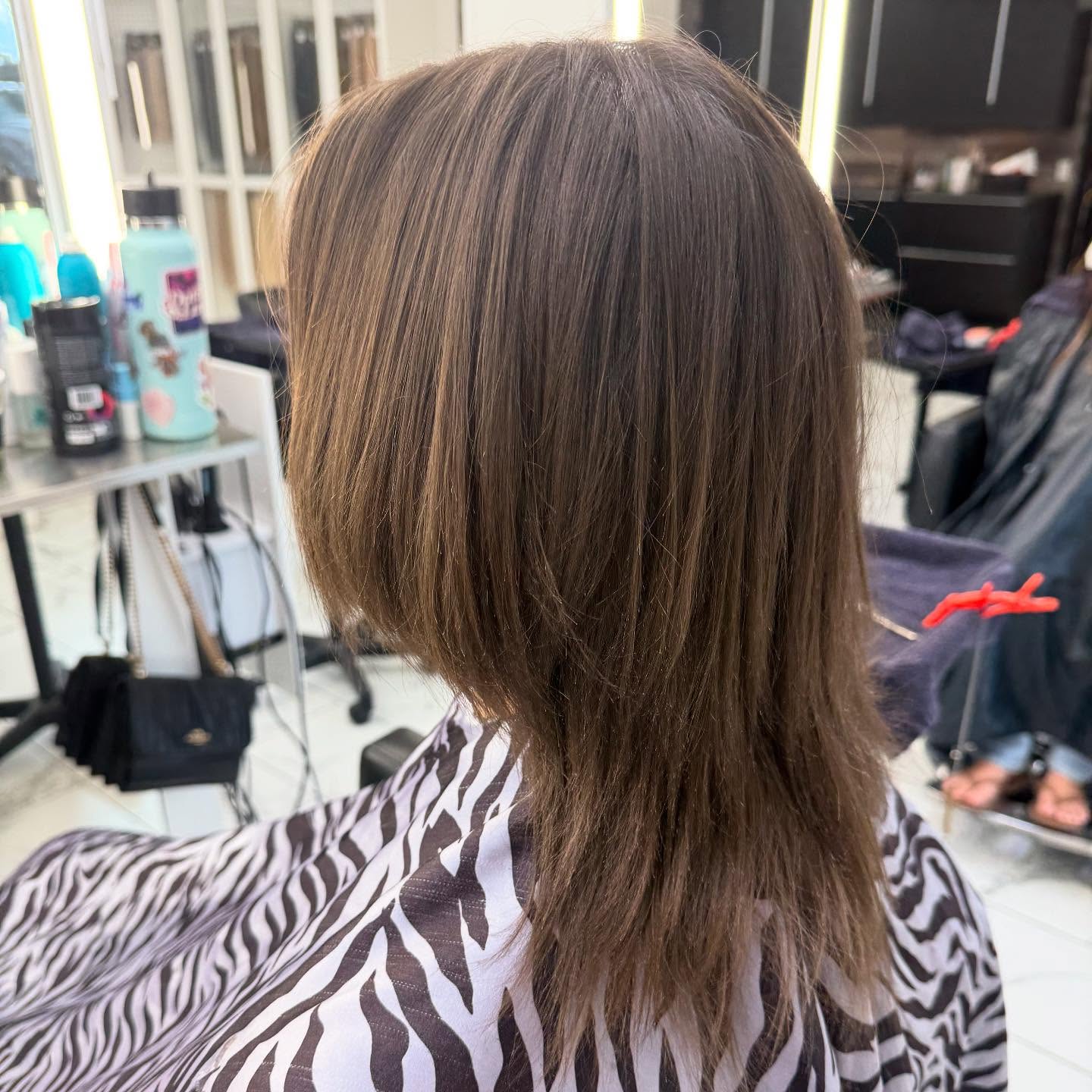 Tape-In Extensions Hair Transformation - Before