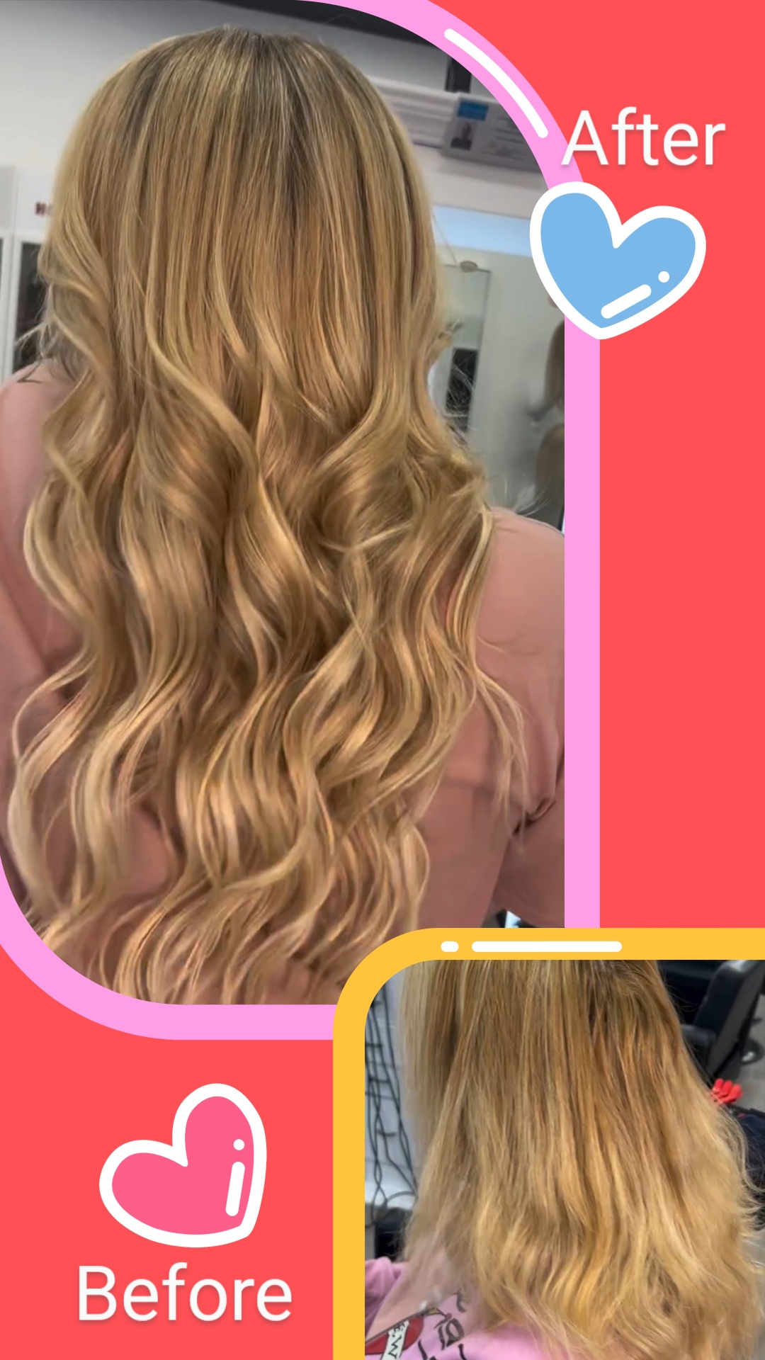 K-tip extension blend! Seamless length and volume addition