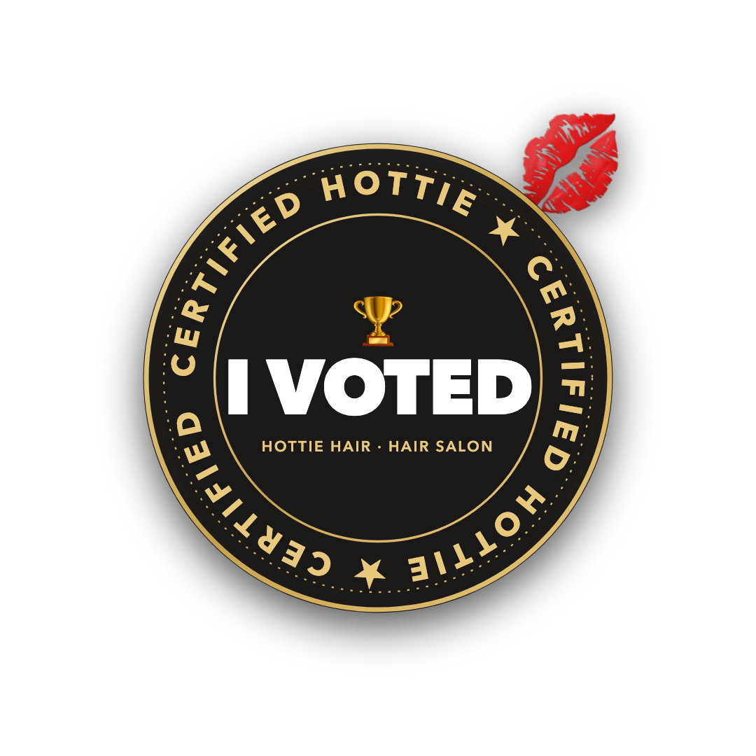 Transparent Certified Hottie sticker