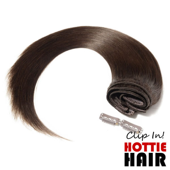 Clip In Hair Extensions 02 05 Dark Brown.fw