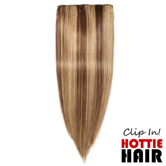 Clip In Hair Extensions 04 27 02 Medium Brown Dark Blonde.fw