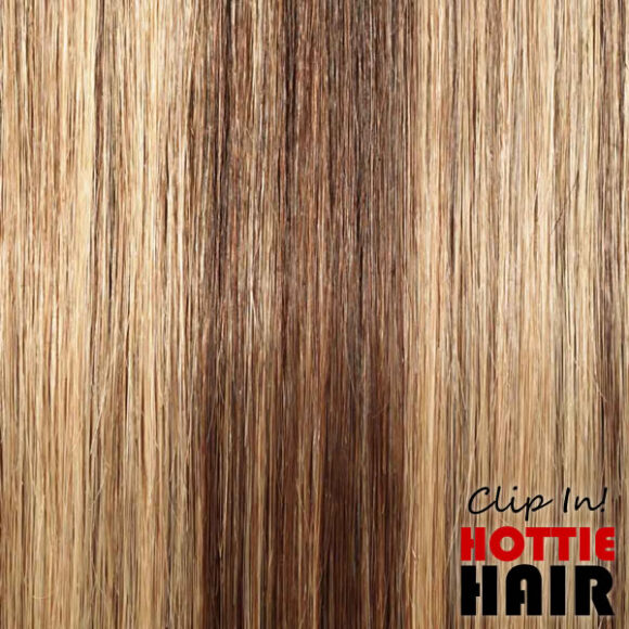 Clip In Hair Extensions 04 27 04 Medium Brown Dark Blonde.fw