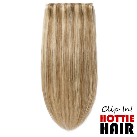 Clip In Hair Extensions 12 613 02 Lightest Brown Bleach Blonde.fw