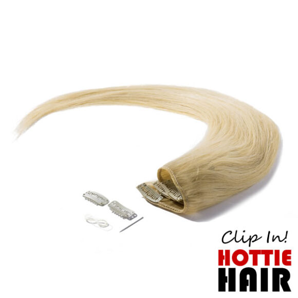 Clip In Hair Extensions 24 05 Ash Blonde.fw