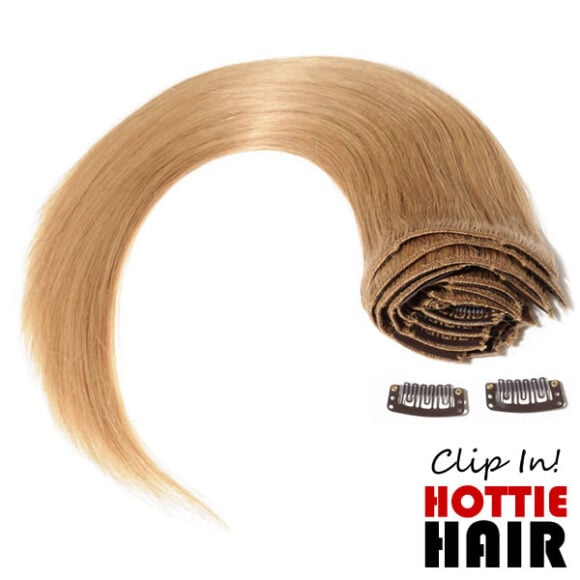 Clip In Hair Extensions 27 05 Dark Blonde.fw