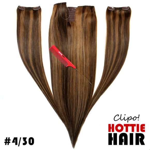 Clipo Hair Extensions Front Fold 04 30 halo clip in
