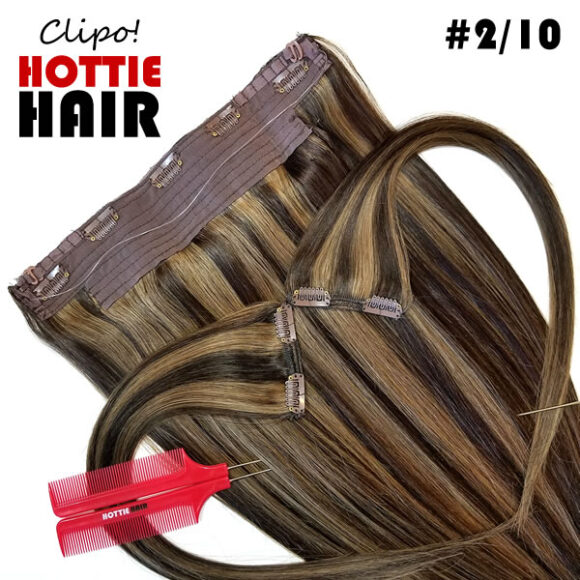 Clipo Hair Extensions Front Heart Zoom 02 10 halo clip in