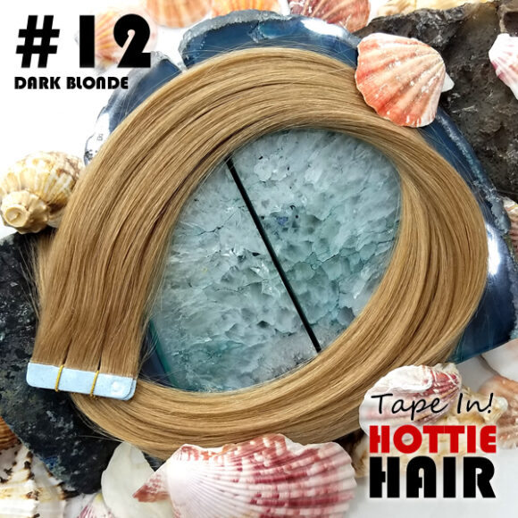 Tape In Hair Extensions Dark Blonde Rock Top 12.fw