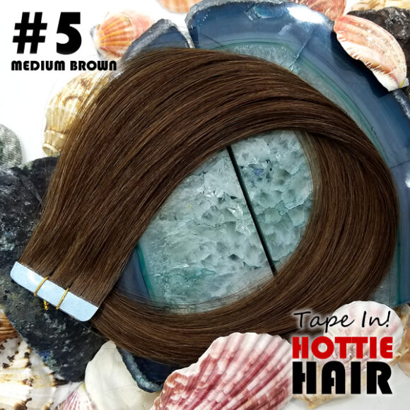 Tape In Hair Extensions Medium Brown Rock Top 05.fw
