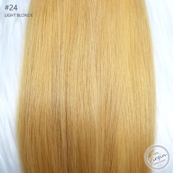 Virgin Tape In Hair Extensions Light Blonde 24 Swatch.fw
