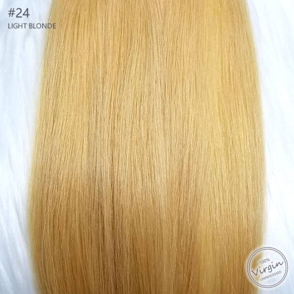 Light Blonde Virgin Tape In Extensions ⋆ Hottie Hair 