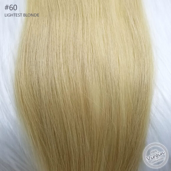 Virgin Tape In Hair Extensions Lightest Blonde 60 Swatch.fw