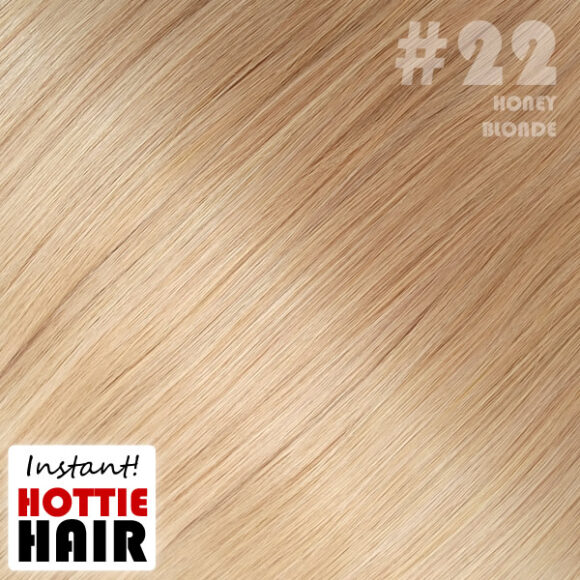 Halo Hair Extensions Swatch Honey Blonde 22