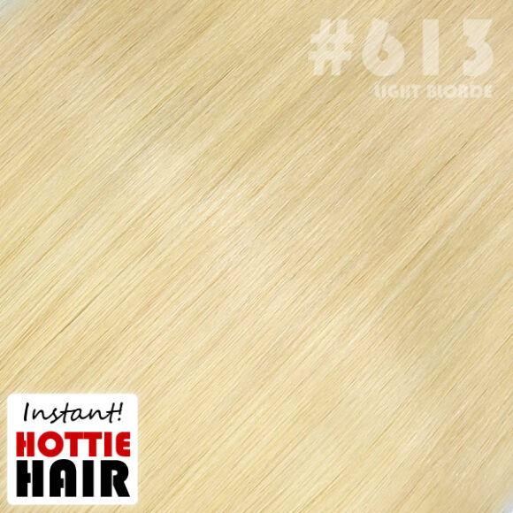 Halo Hair Extensions Swatch Light Blonde 613
