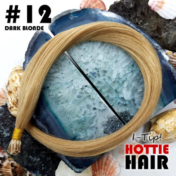 I Tip Hair Extensions Dark Blonde Rock Top 12.fw