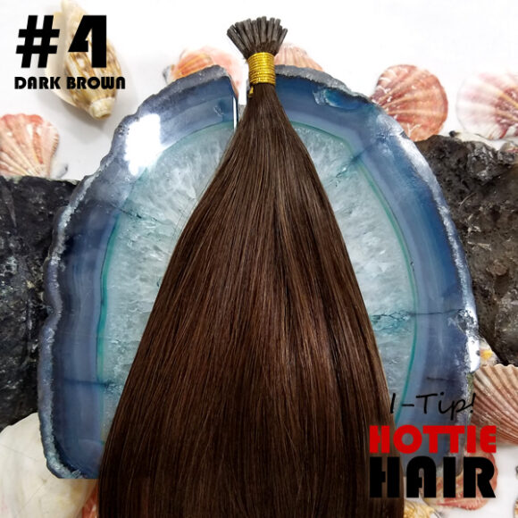 I Tip Hair Extensions Dark Brown Swatch 04.fw