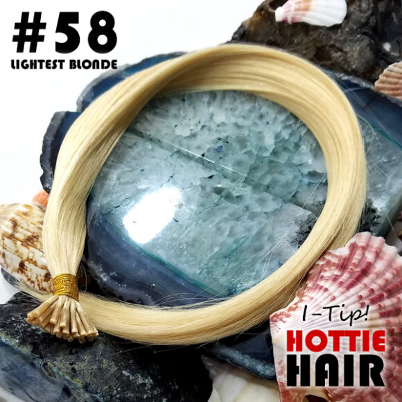 I Tip Hair Extensions Lightest Blonde Rock 58.fw