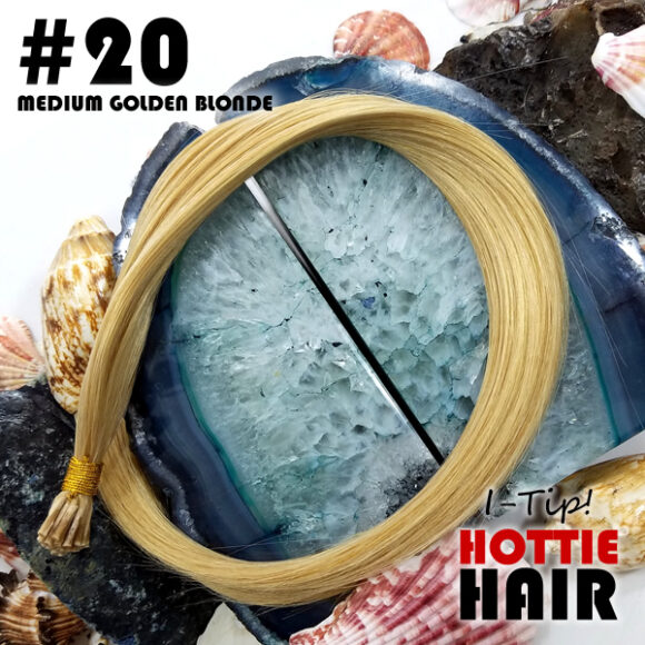I Tip Hair Extensions Medium Golden Blonde Rock Top 20.fw