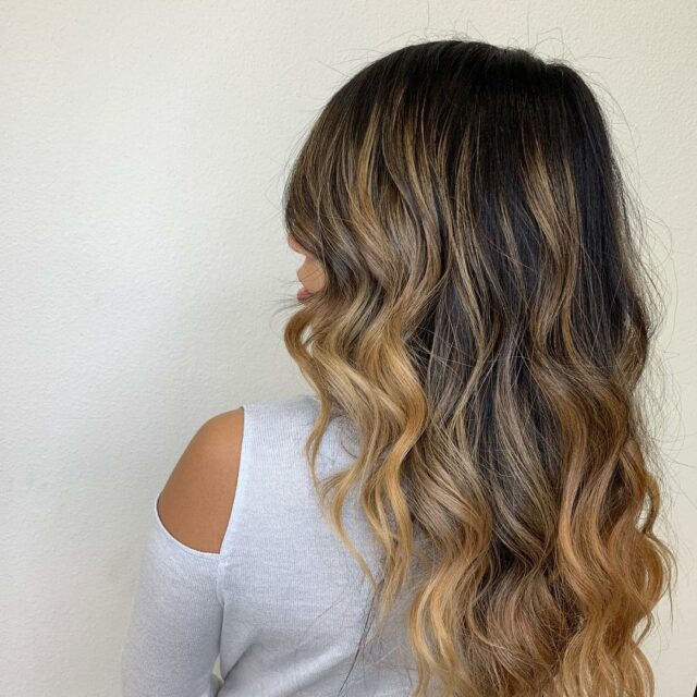 ombre balayage highlights las vegas