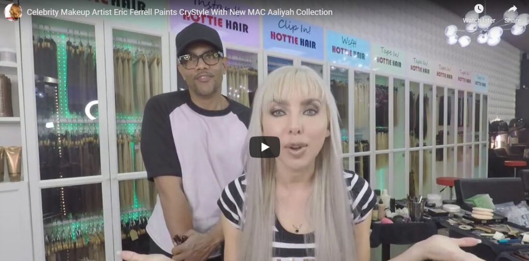 Celebrity Makeup Artist Eric Farrell Paints CryStyle With New MAC Aaliyah Collection