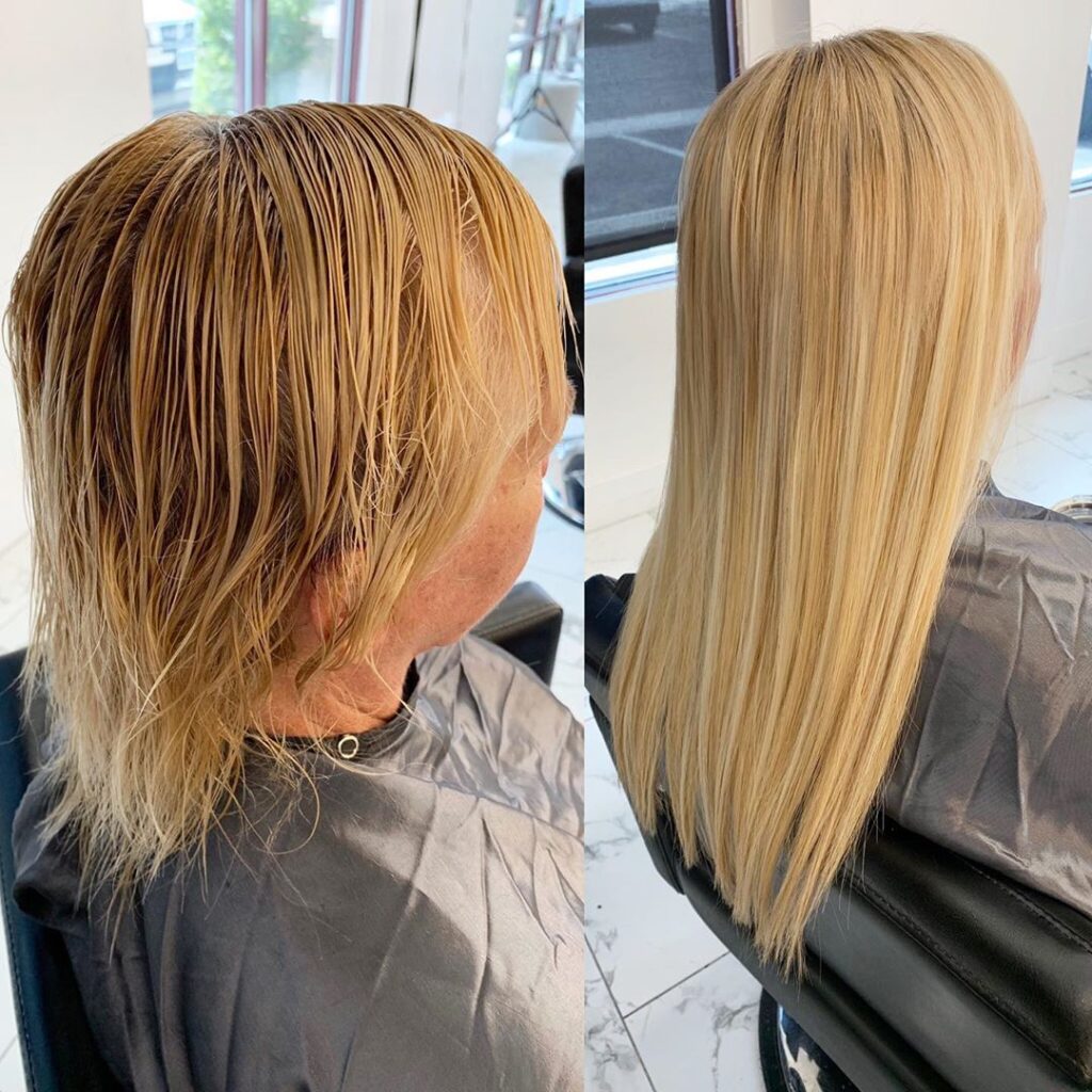 Tape In Hair Extensions Las Vegas Before After 01