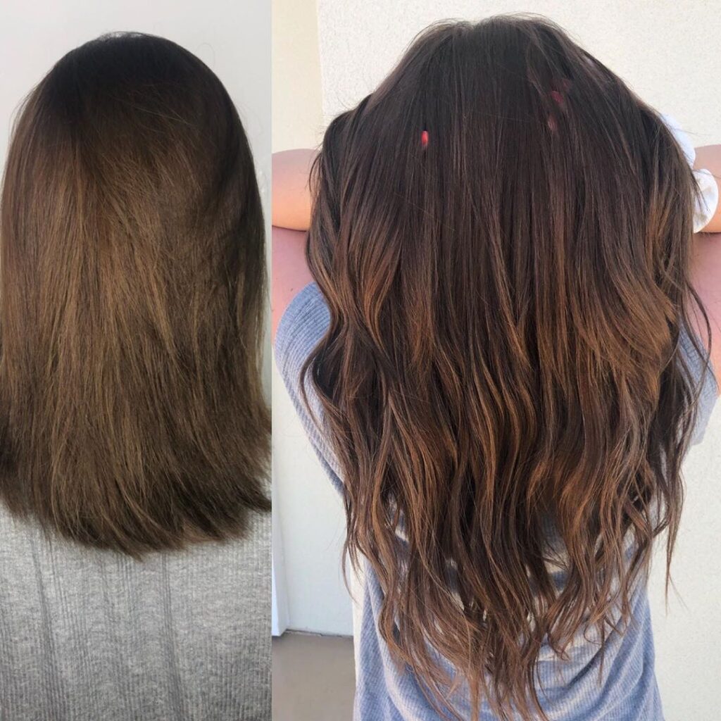 Tape In Hair Extensions Las Vegas Before After 05