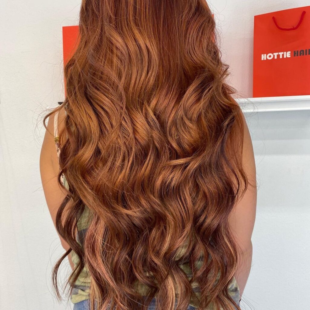 Hand-Tied Extensions - Long Thick Ginger