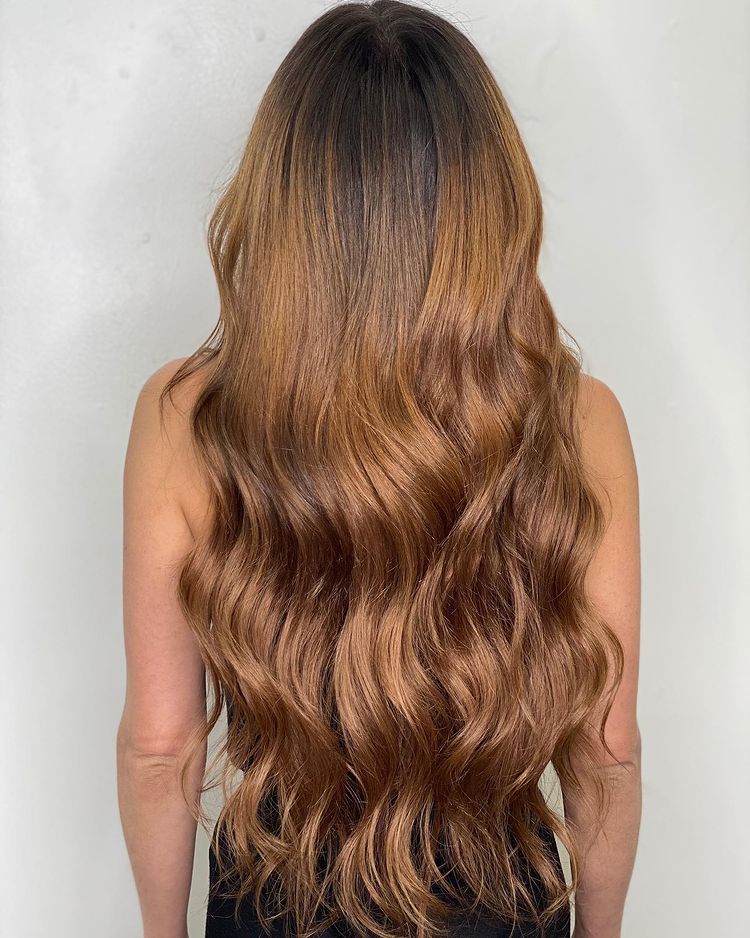 Hand-Tied Extensions - Long Thick Light Brown