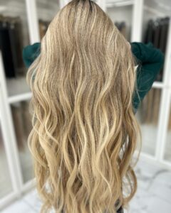 Get Ready for Summer with Las Vegas Stylist Shannon's Bright Vanilla Balayage and Hair Extension Look!