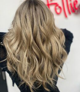 Experience Shannon’s Hair Transformation with Refreshed Balayage Highlights in Las Vegas