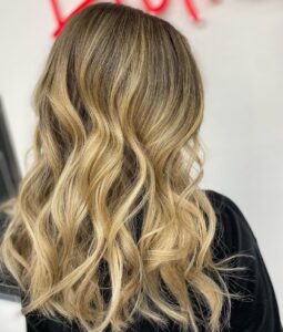 Shine Bright Like a Diamond With Blonde Balayage Highlights From Shannon's Hottie Hair Salon in Las Vegas 