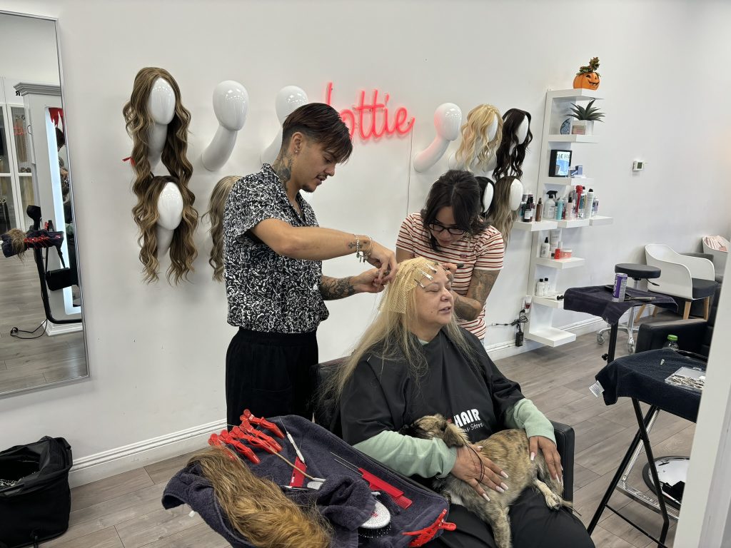 Mesh Integration System Install by Two Master Hair Stylists